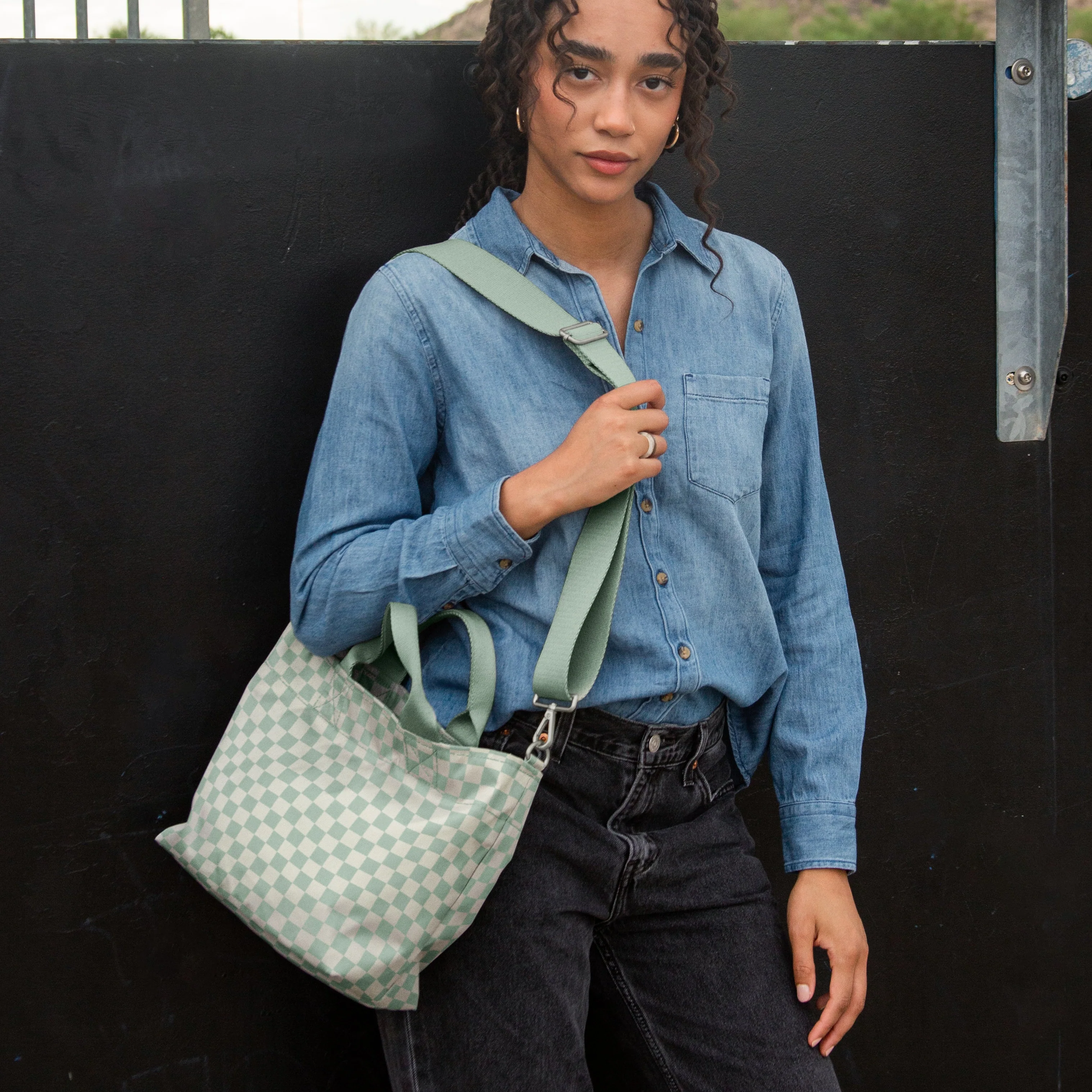 Sale Zip Crossbody Tote - Image 17