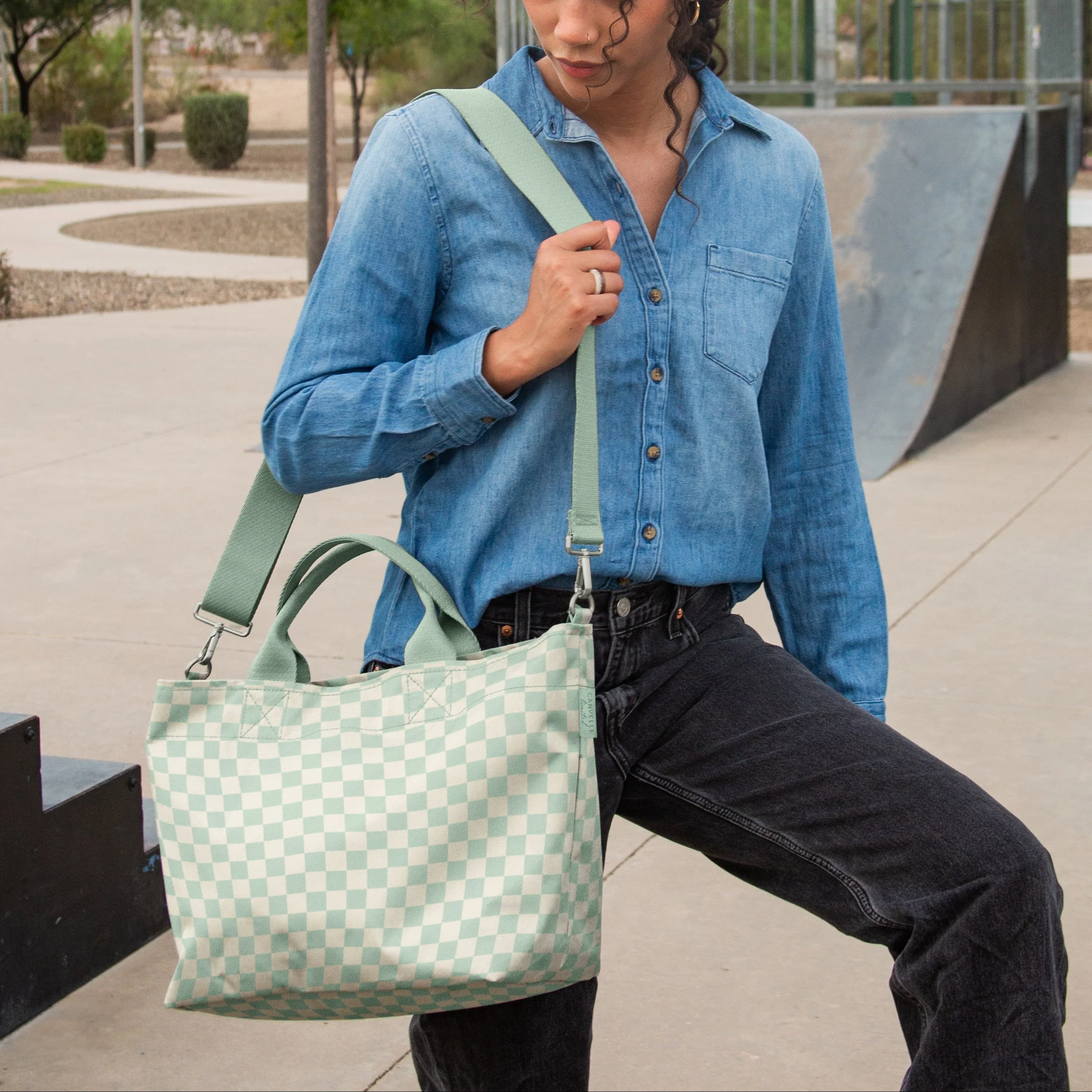 Sale Zip Crossbody Tote - Image 19